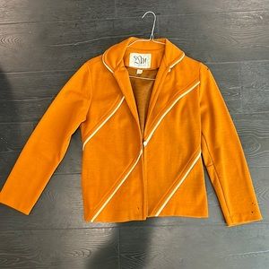 Vintage Orange Blazer
